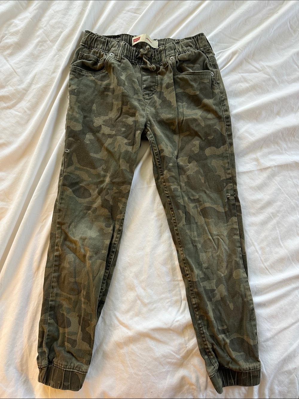 Levi's Kids Camo Jogger Jeans - Green
